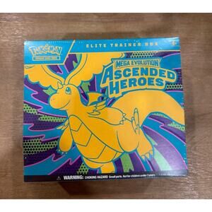 *SEALED* Pokémon TCG: Ascended Heroes Elite Trainer Box (ETB) Ship Same Day